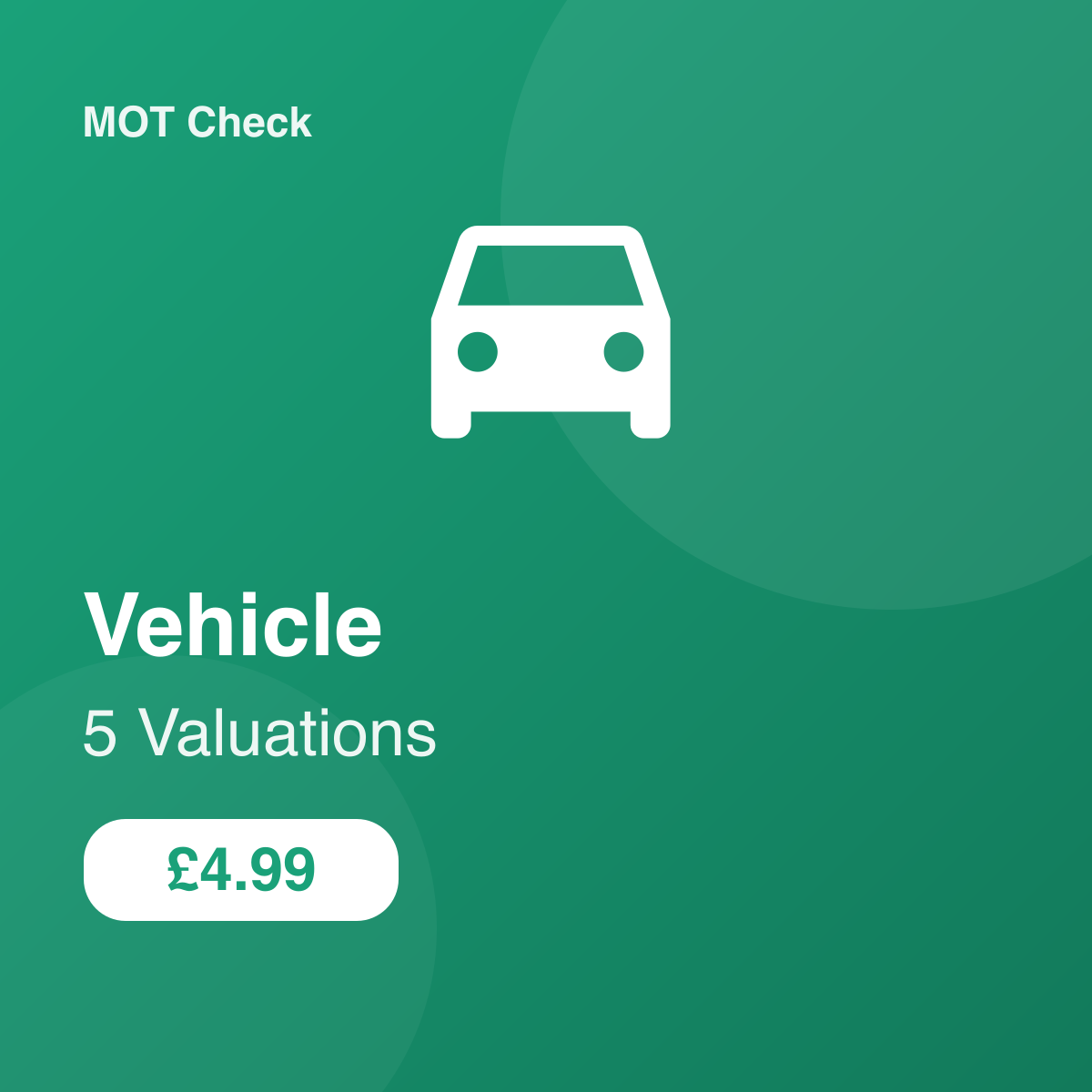 5 Vehicle Valuation