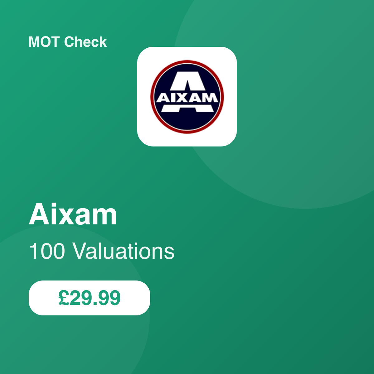 100 Aixam Valuations