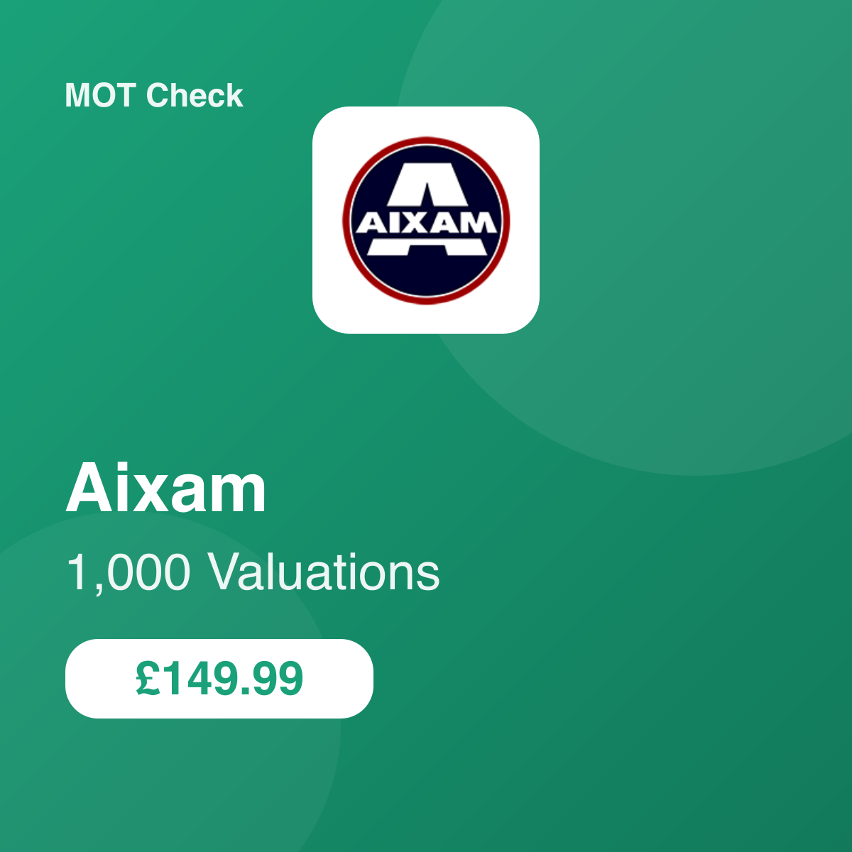 1000 Aixam Valuations