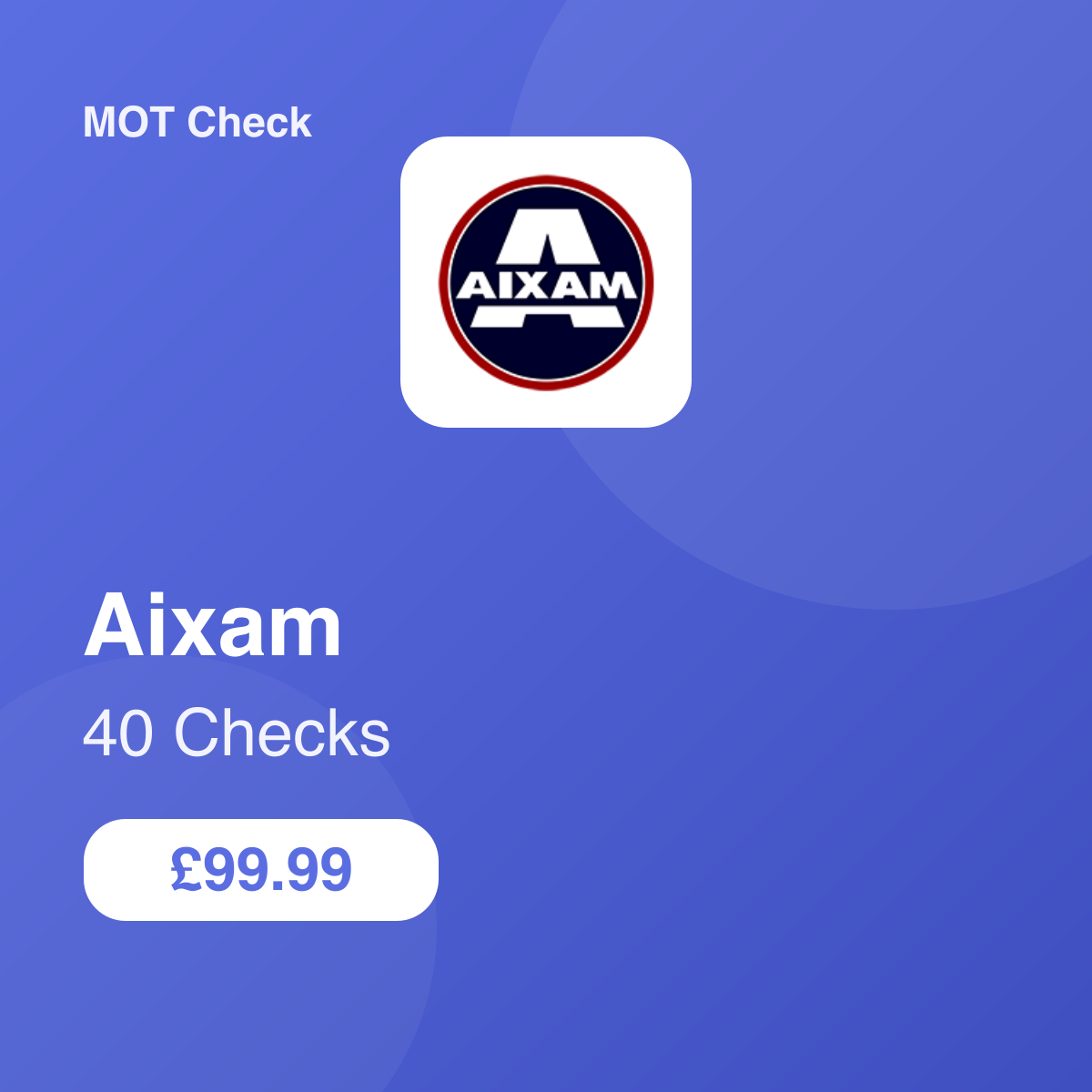 40 Aixam Checks