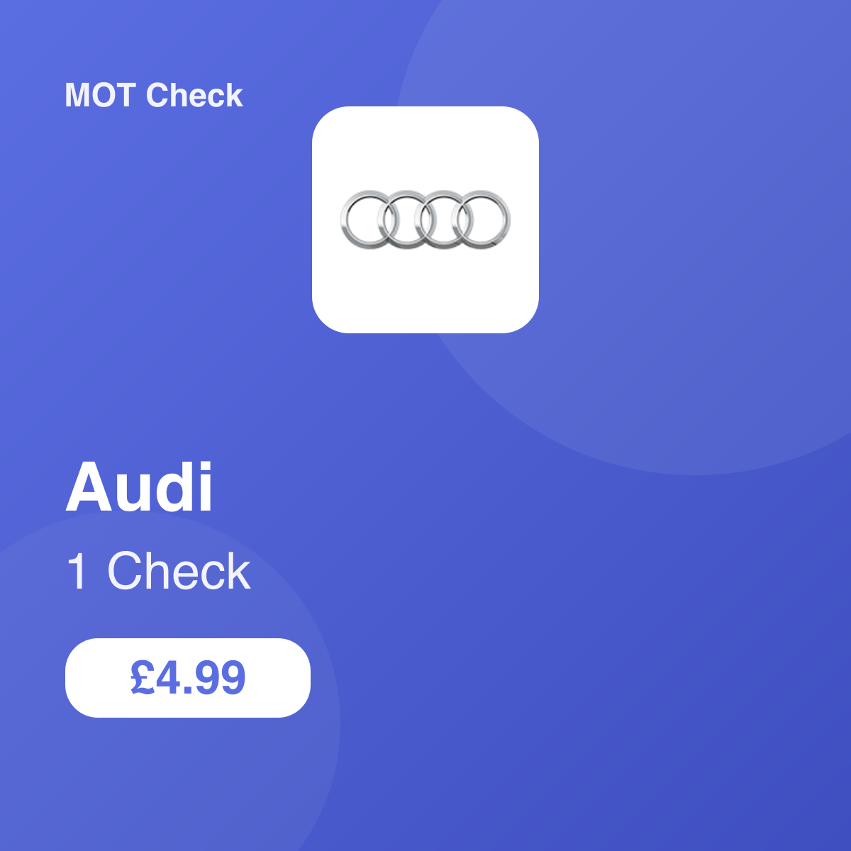 1 Audi Check