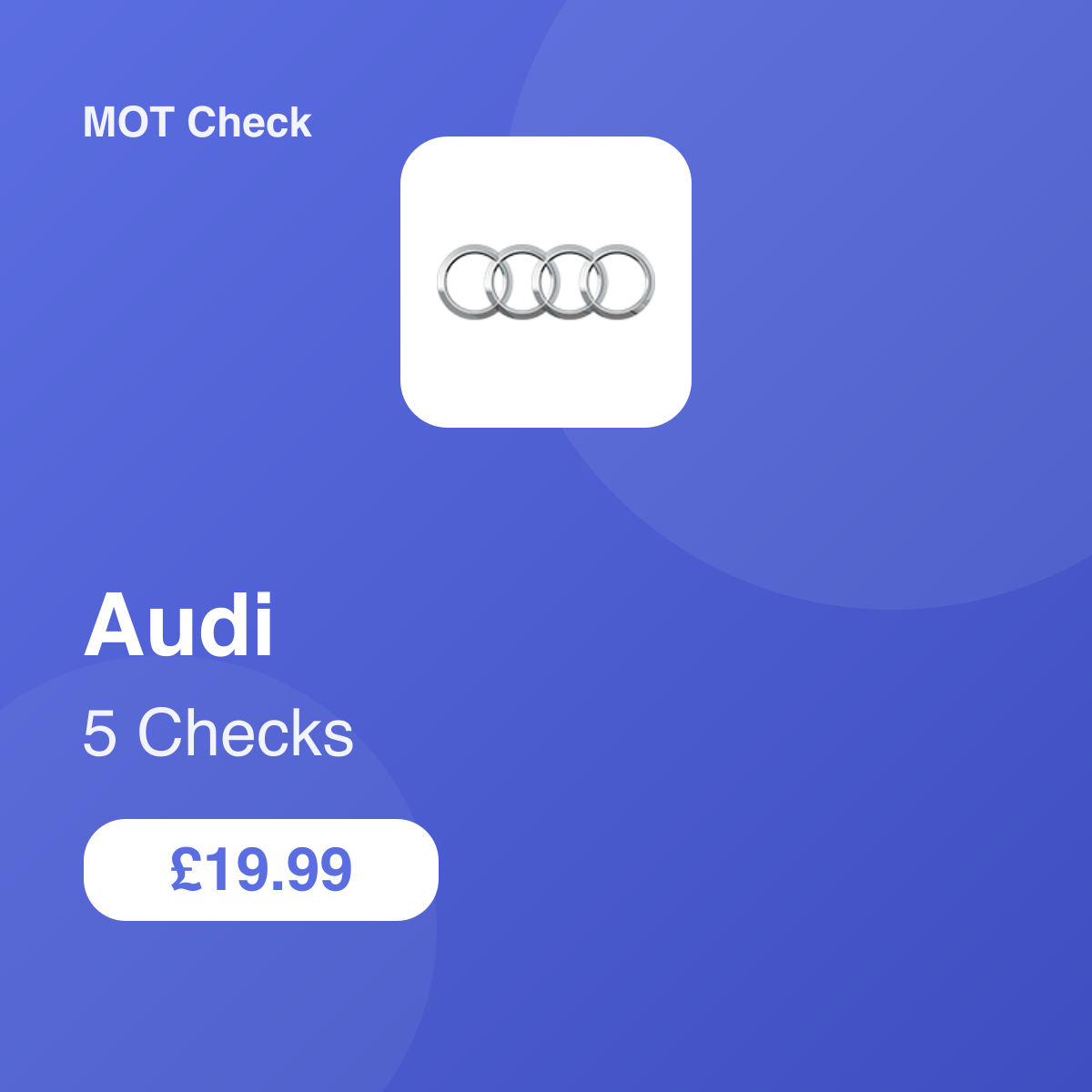 5 Audi Checks