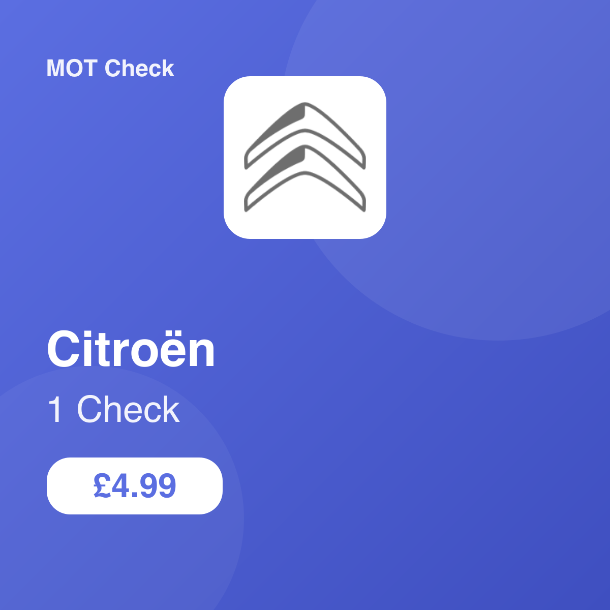 1 Citroën Check