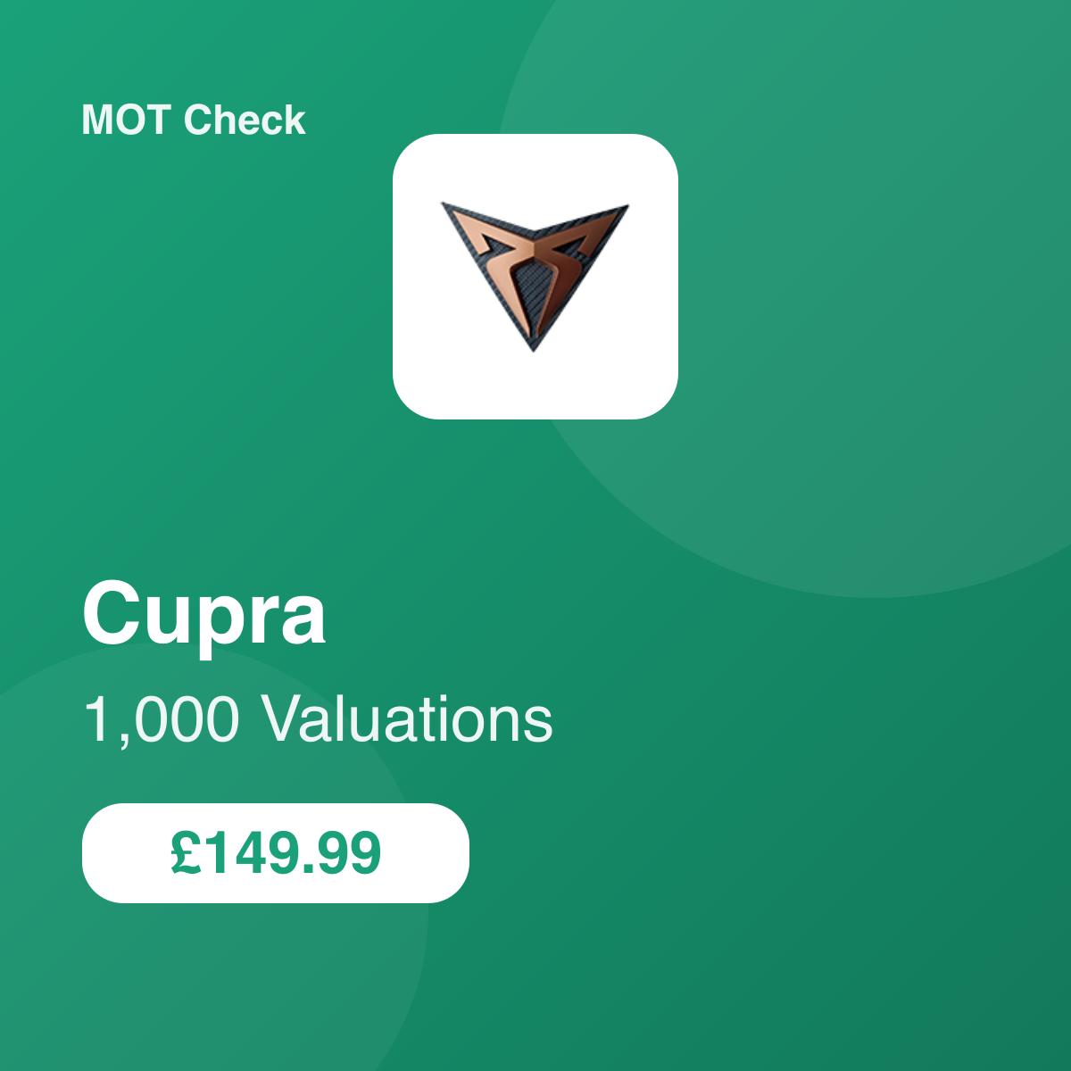 1000 Cupra Valuations