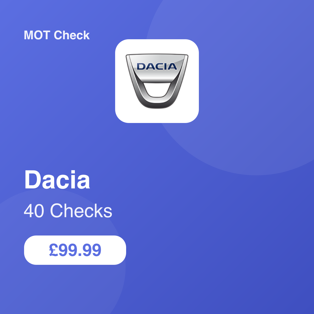 40 Dacia Checks
