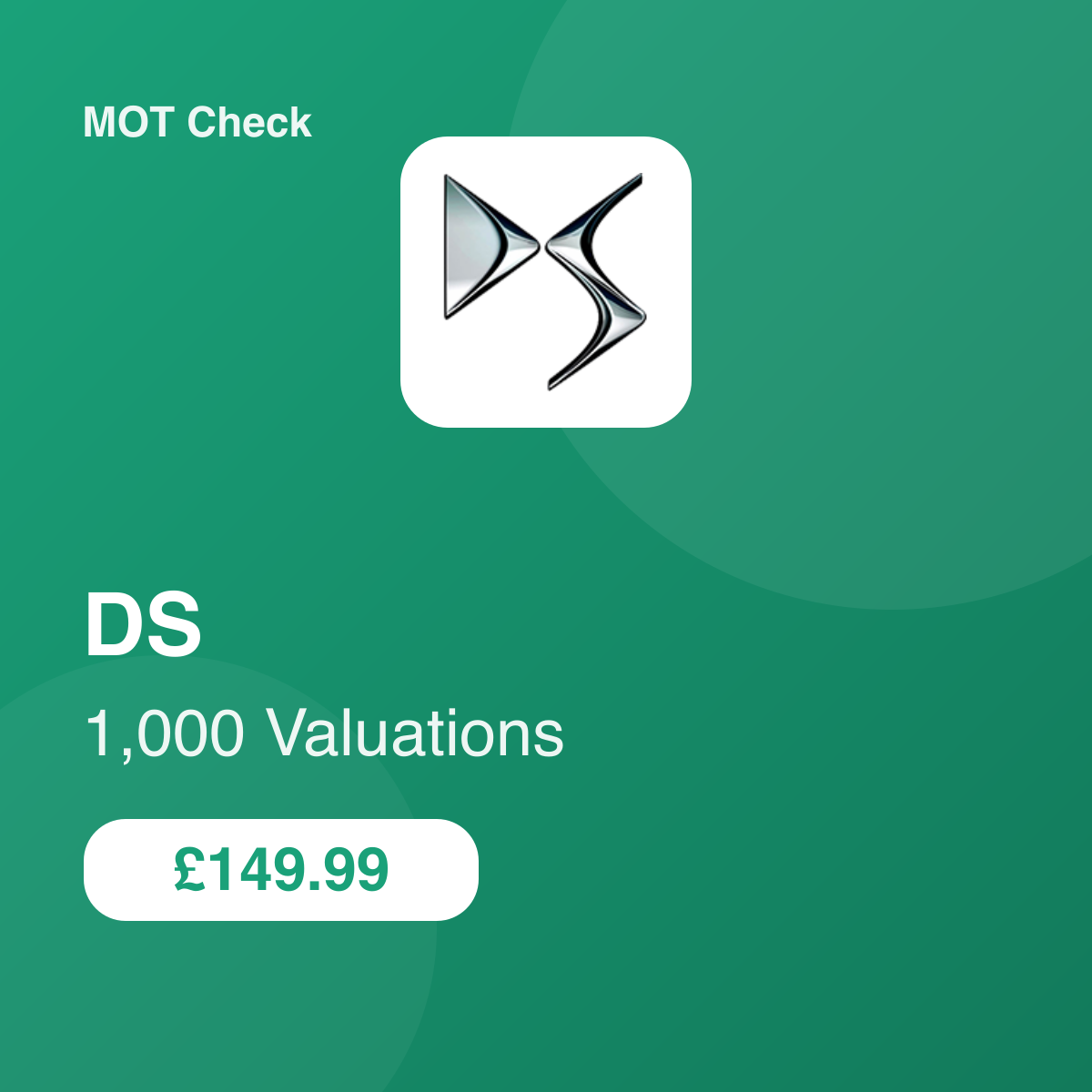 1000 DS Valuations