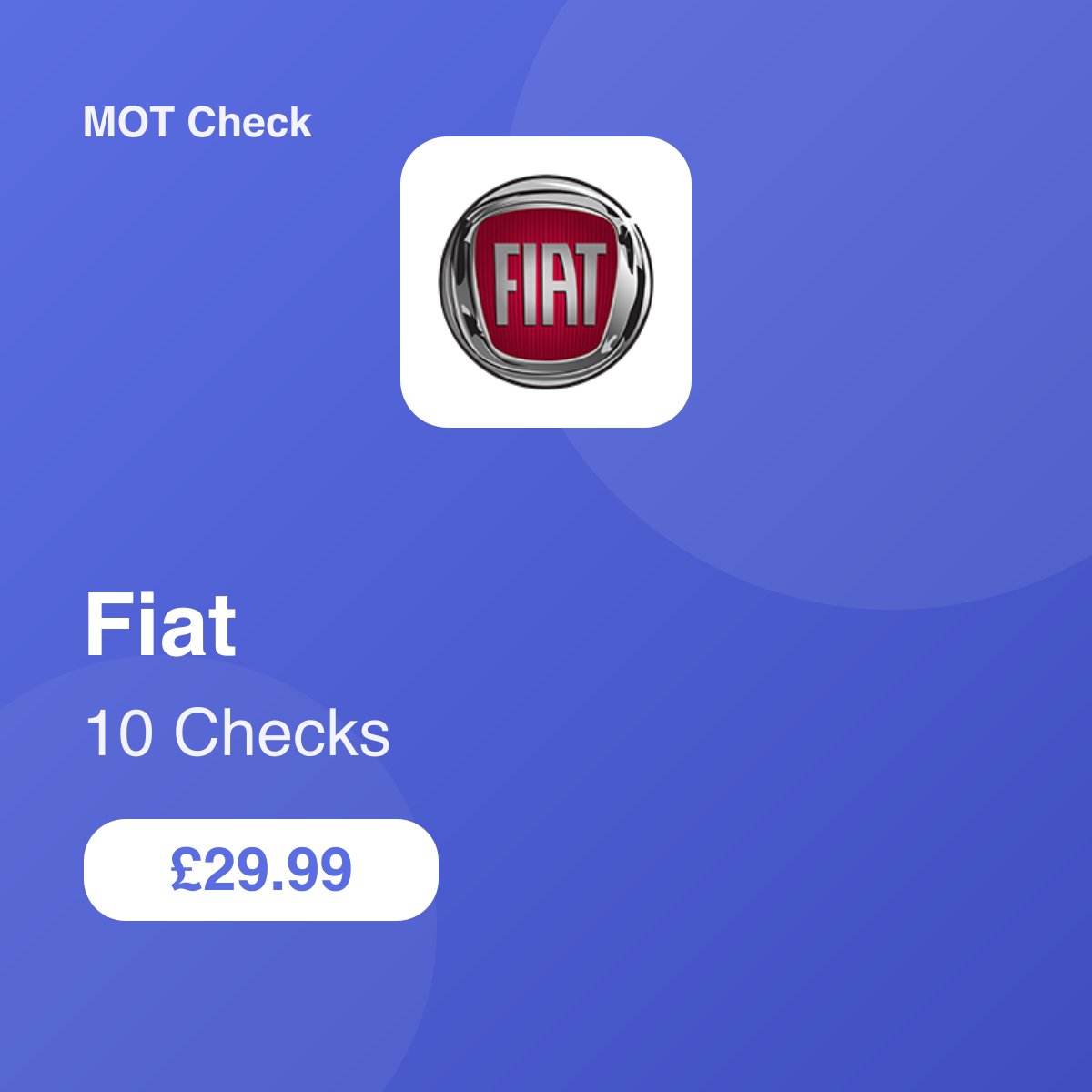 10 Fiat Checks