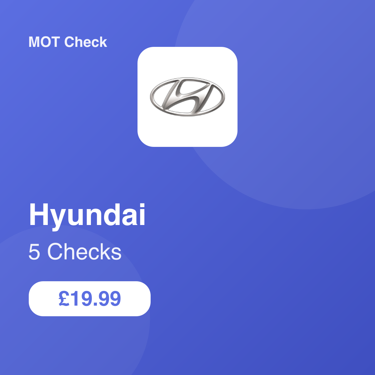 5 Hyundai Checks