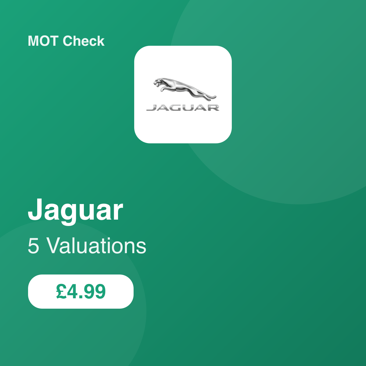 5 Jaguar Valuation