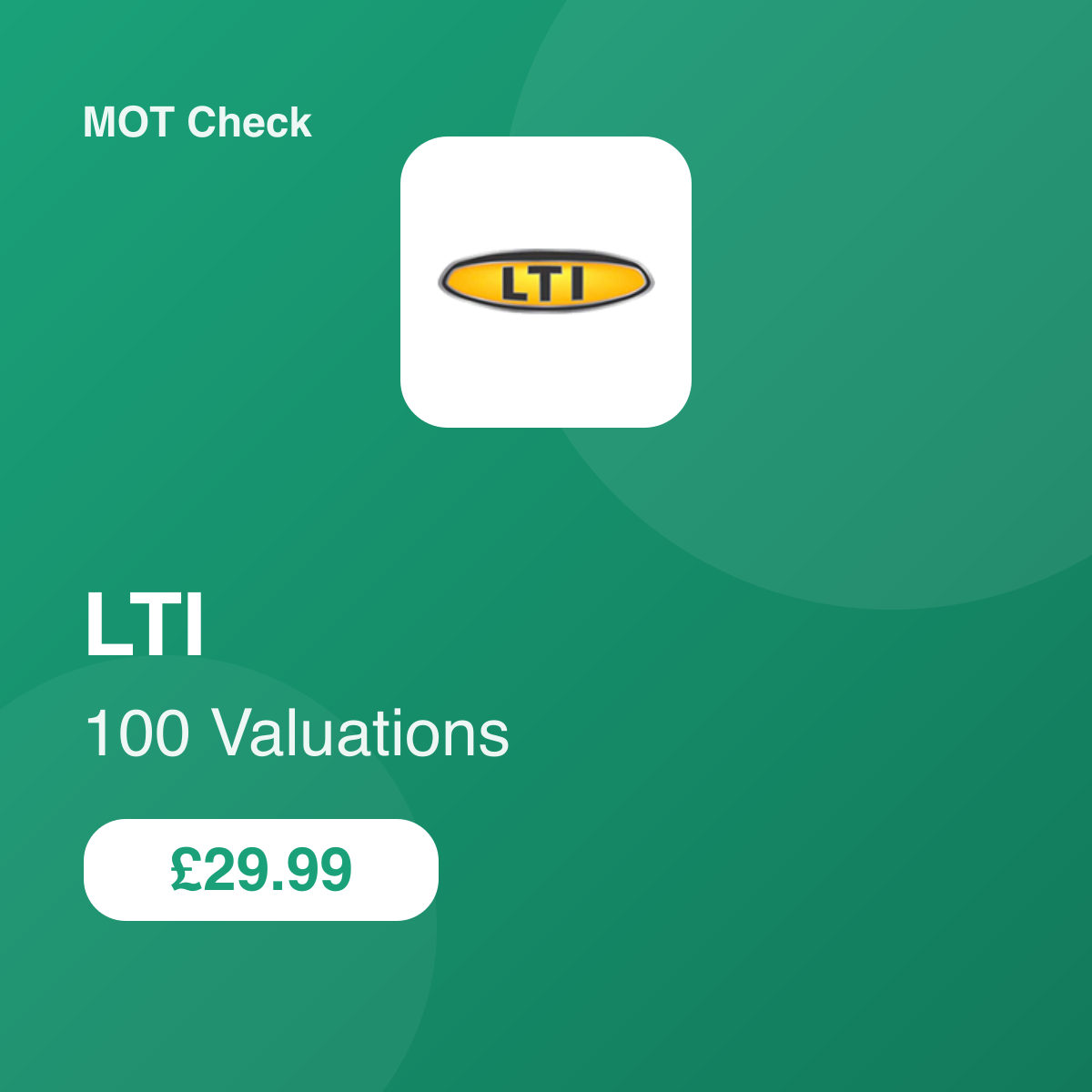 100 LTI Valuations