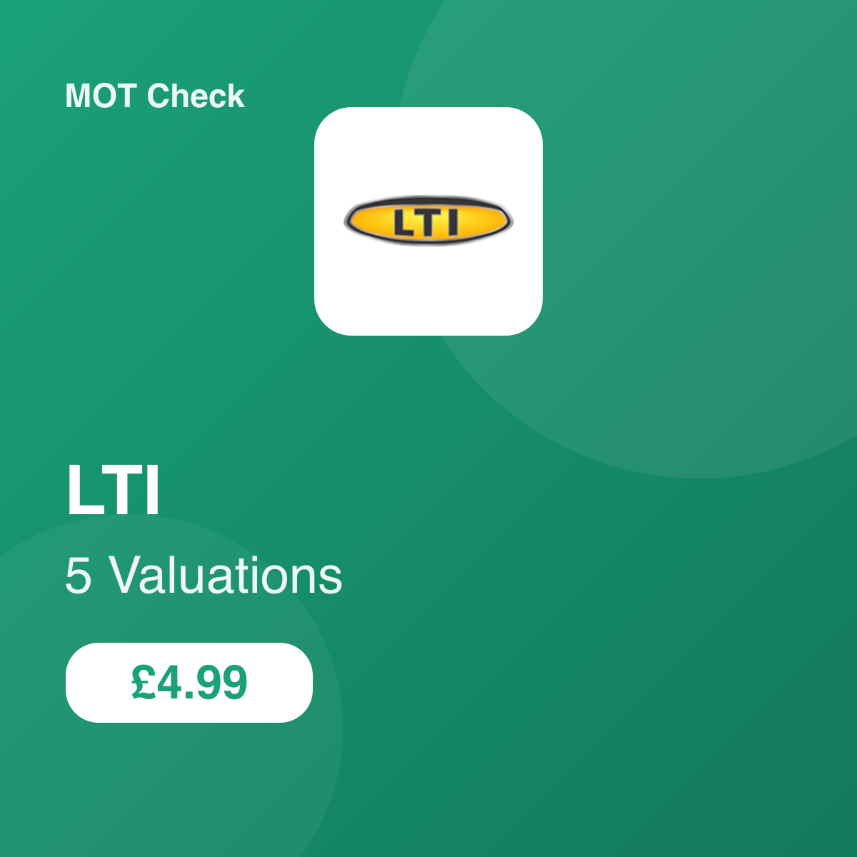 5 LTI Valuation
