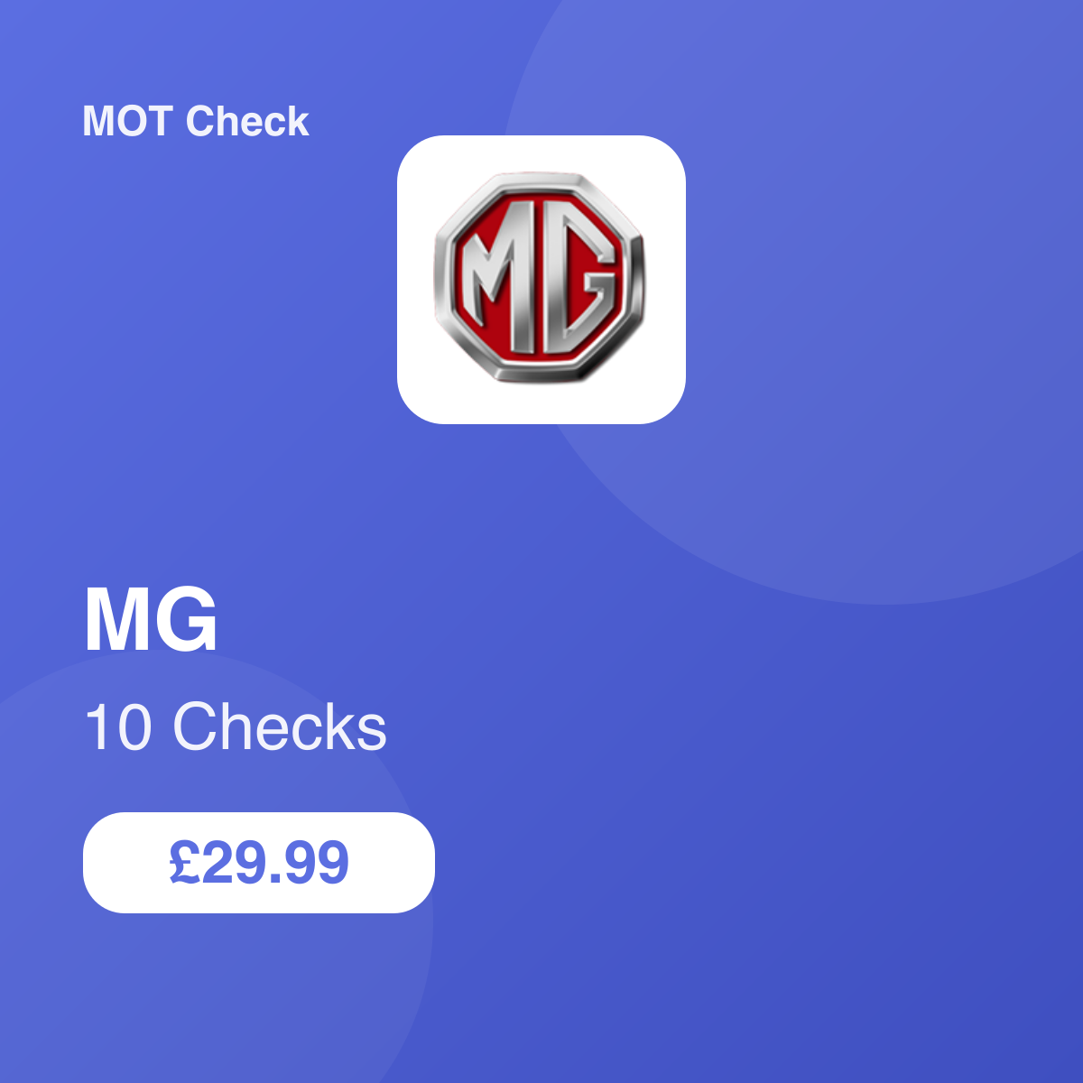 10 MG Checks