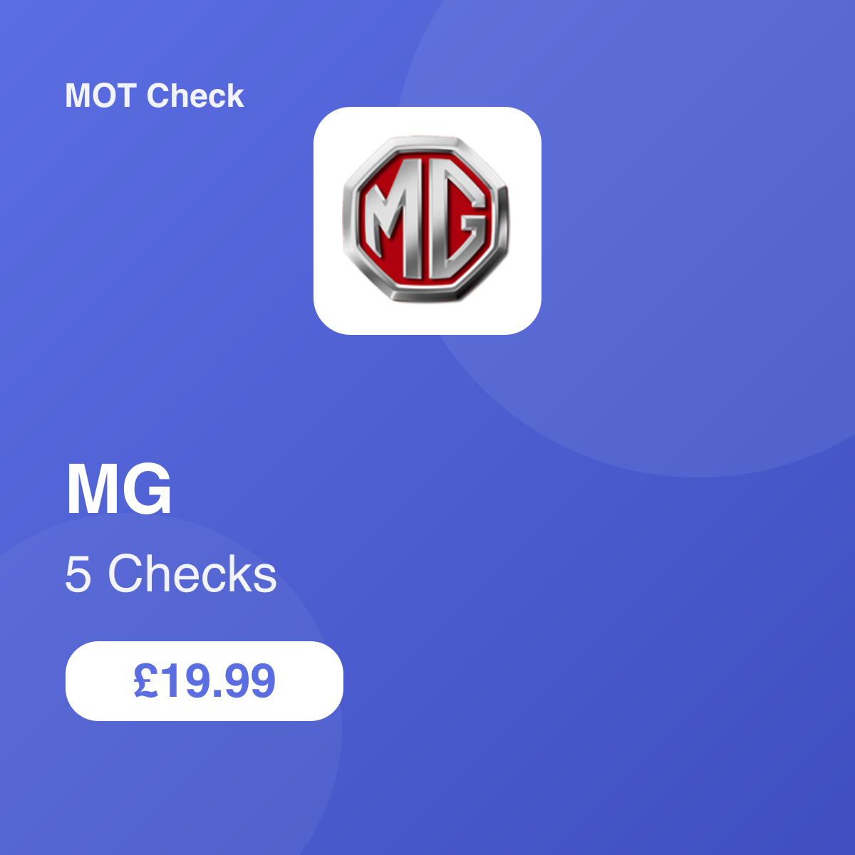 5 MG Checks