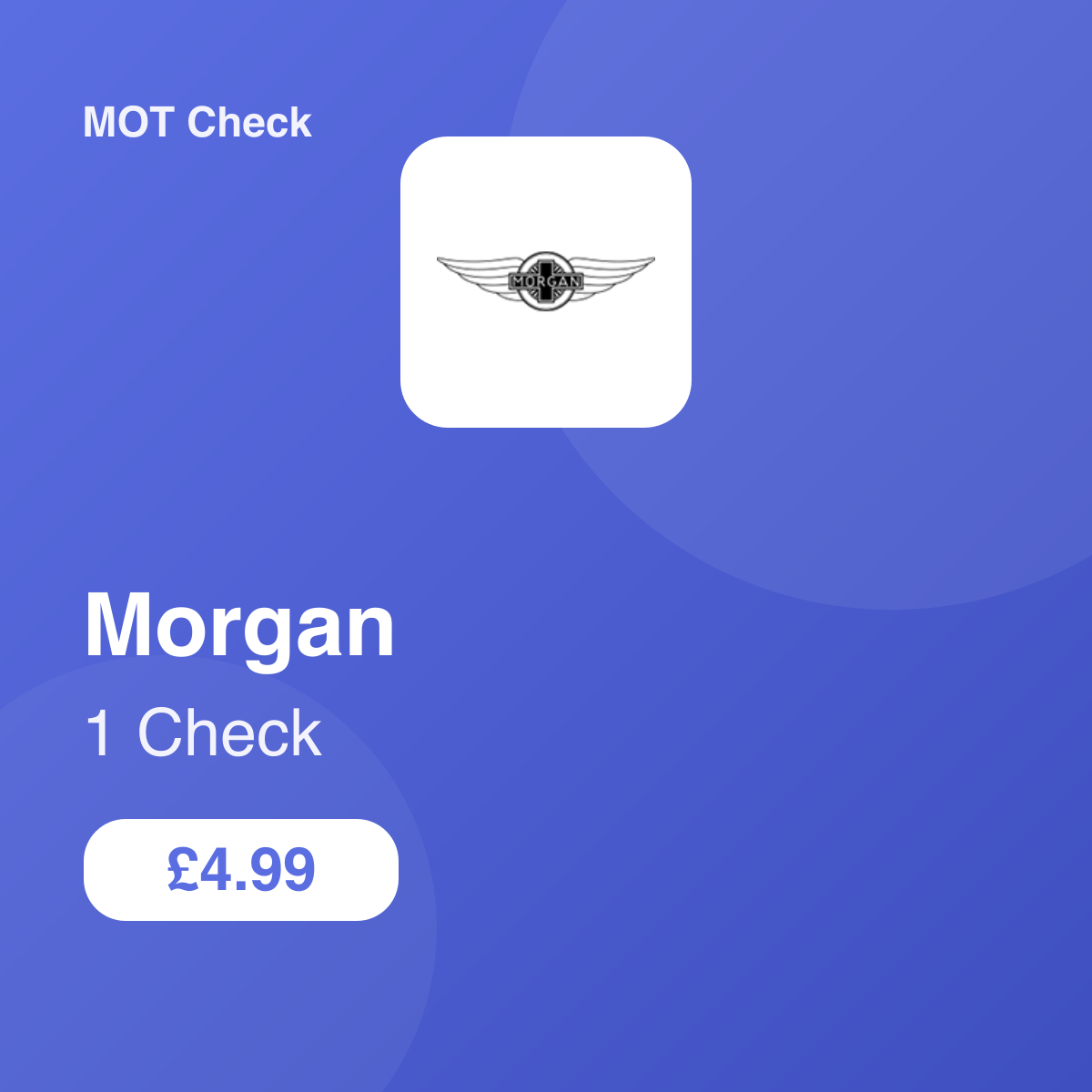 1 Morgan Check