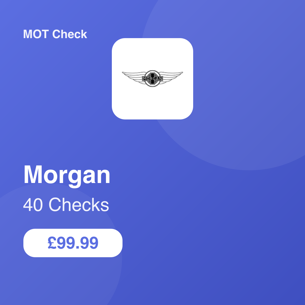 40 Morgan Checks