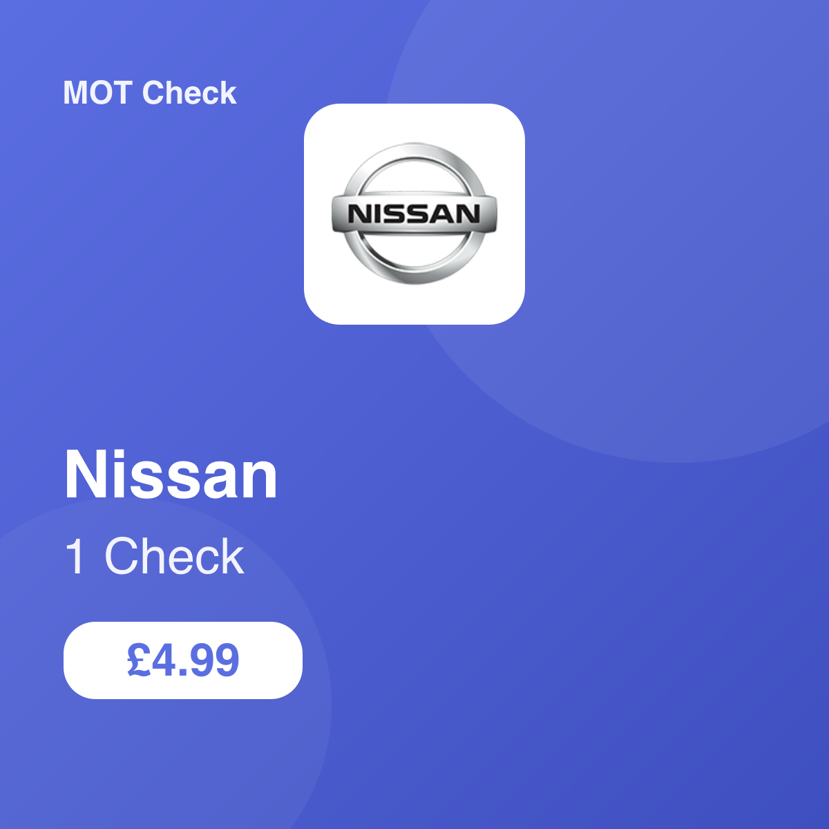 1 Nissan Check
