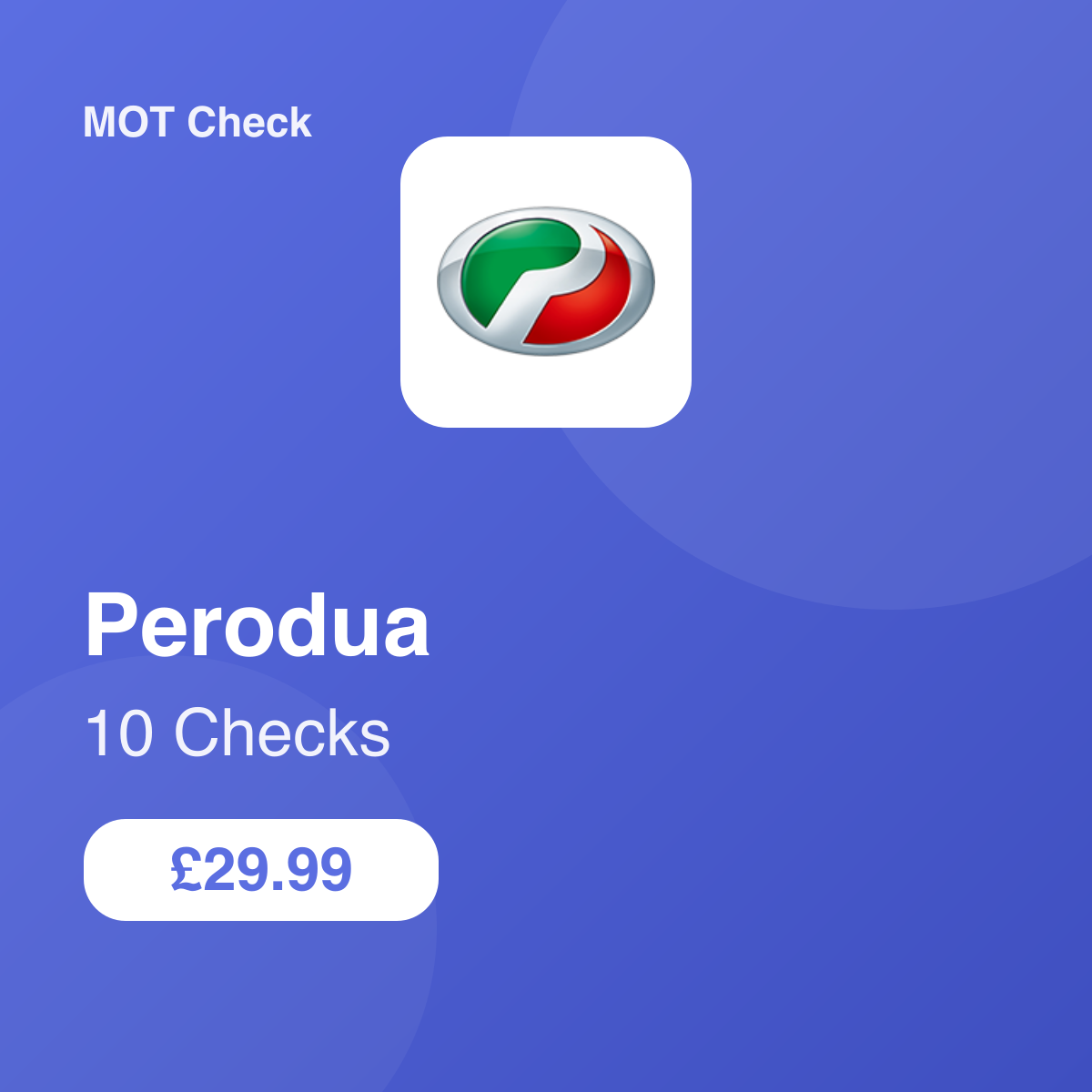10 Perodua Checks