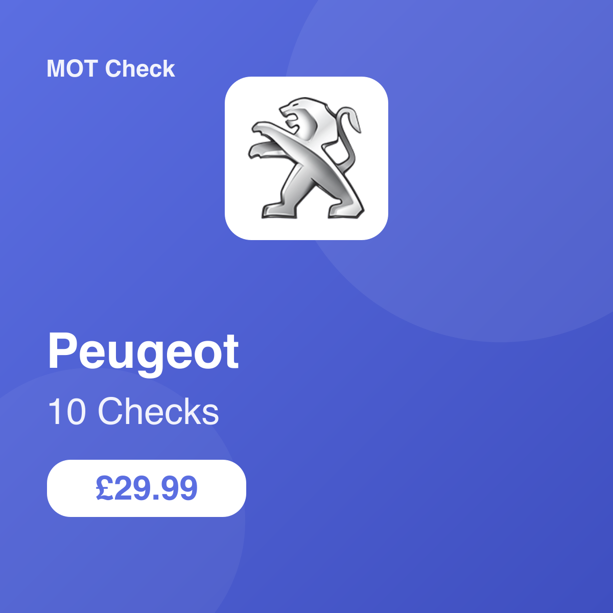10 Peugeot Checks