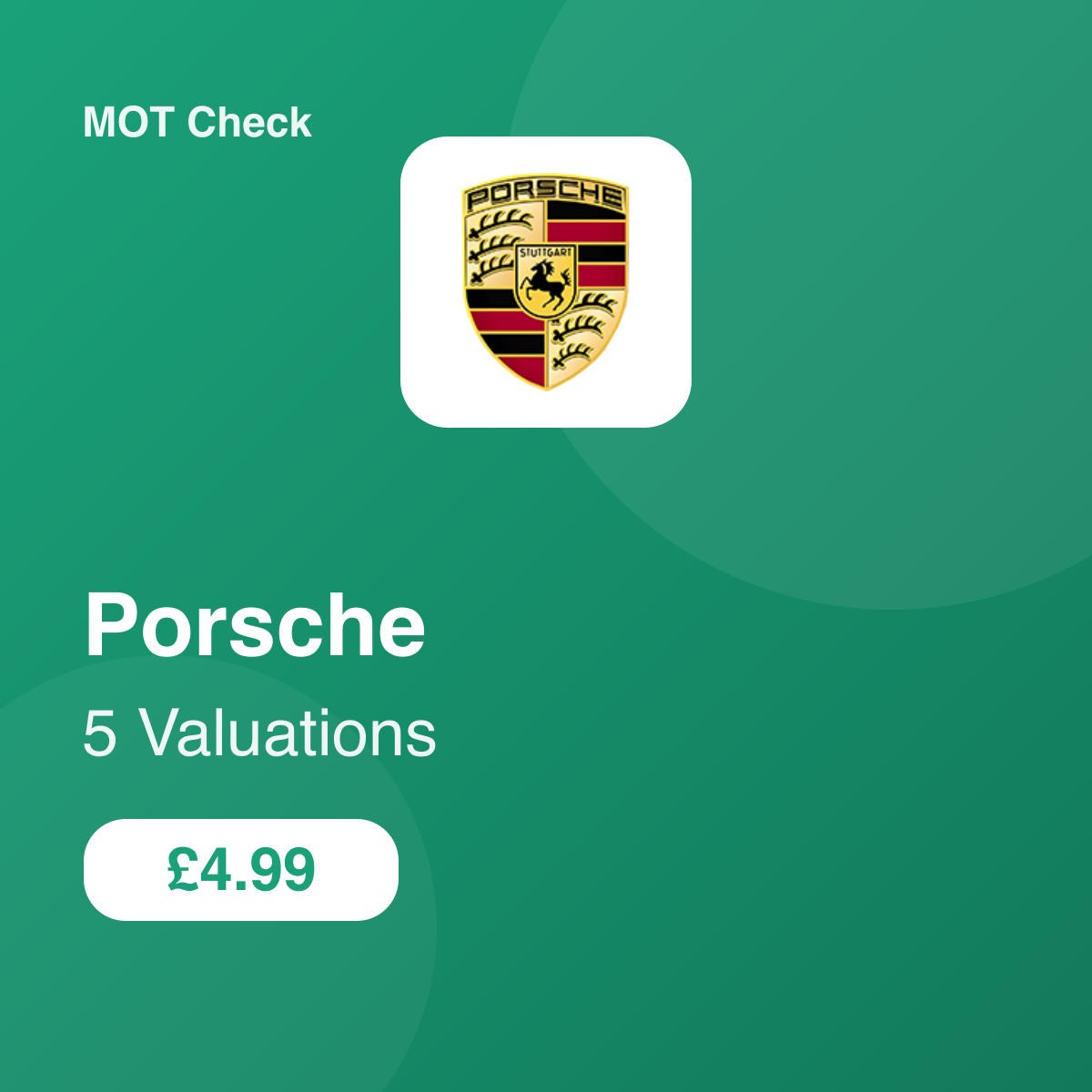5 Porsche Valuation