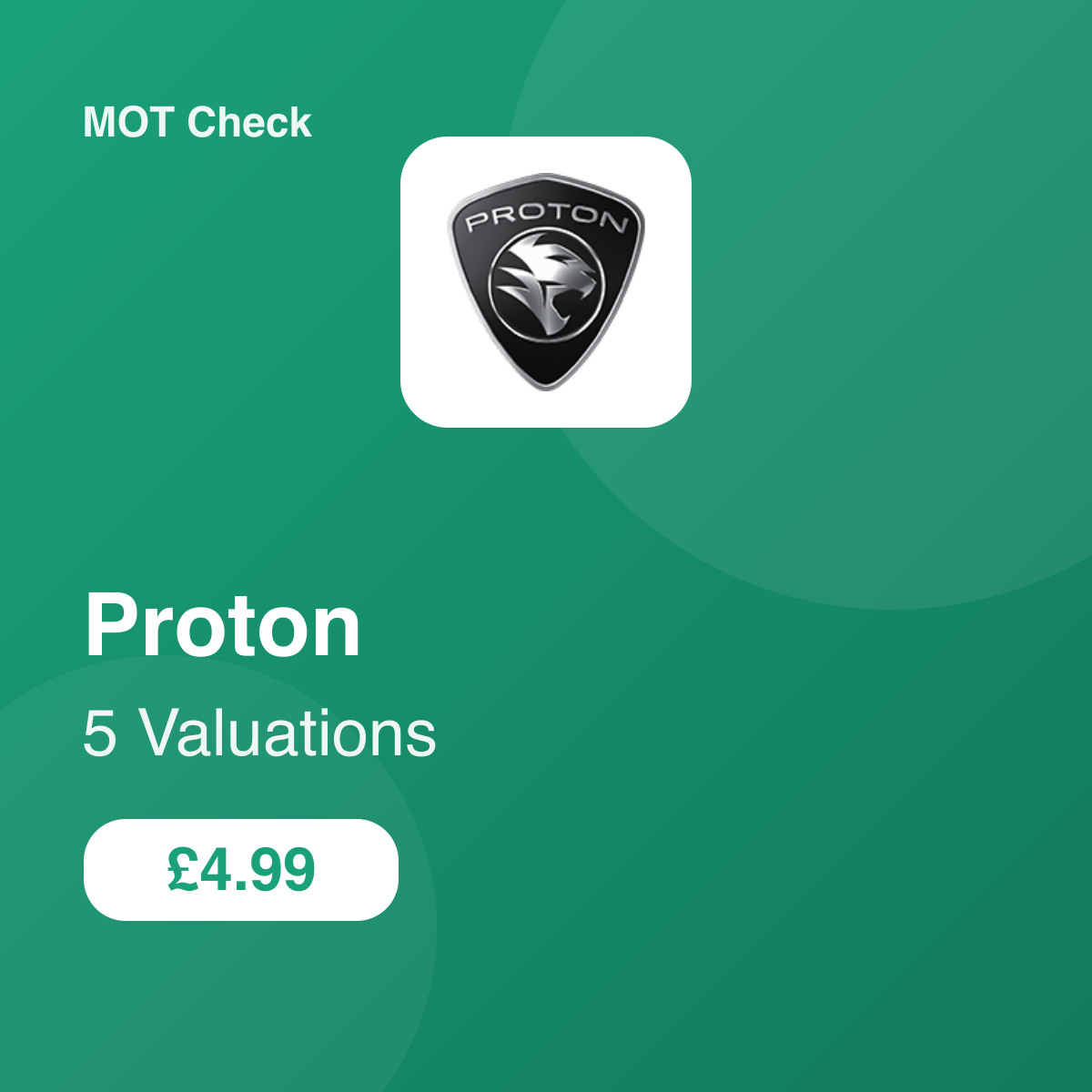 5 Proton Valuation