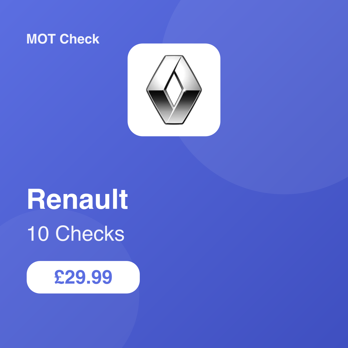 10 Renault Checks