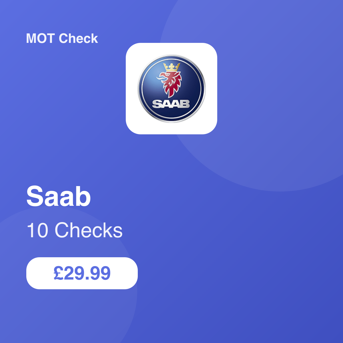 10 Saab Checks