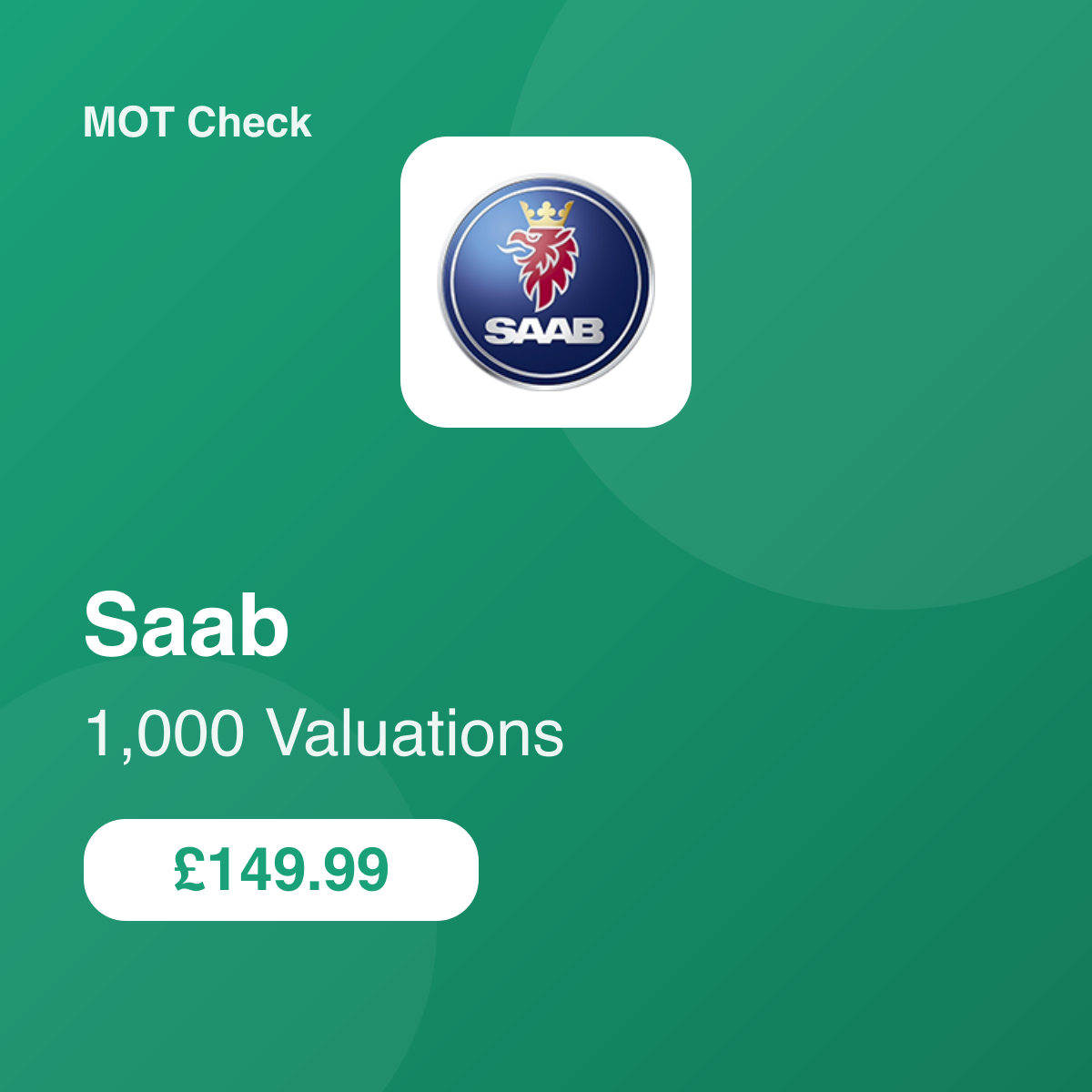 1000 Saab Valuations