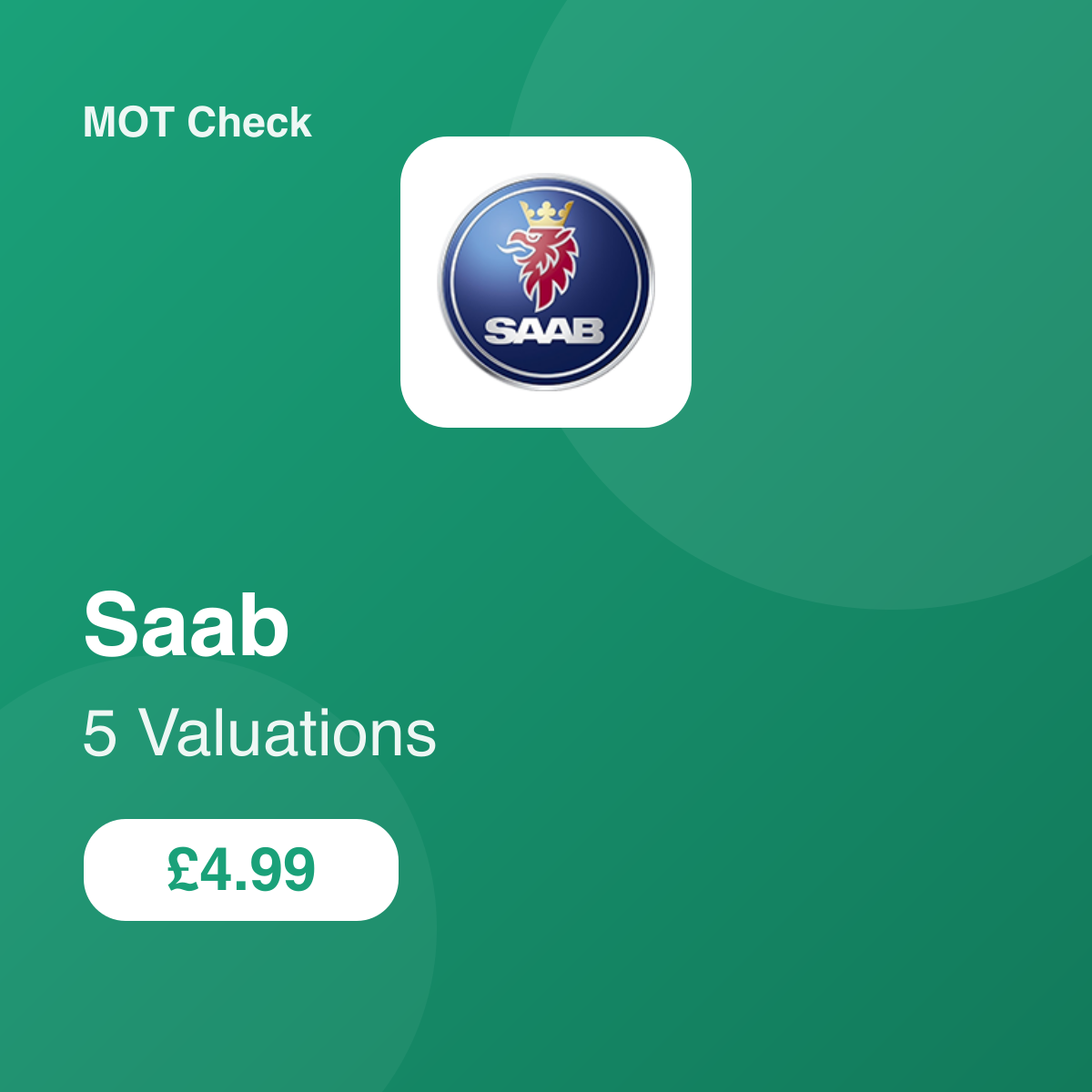 5 Saab Valuation