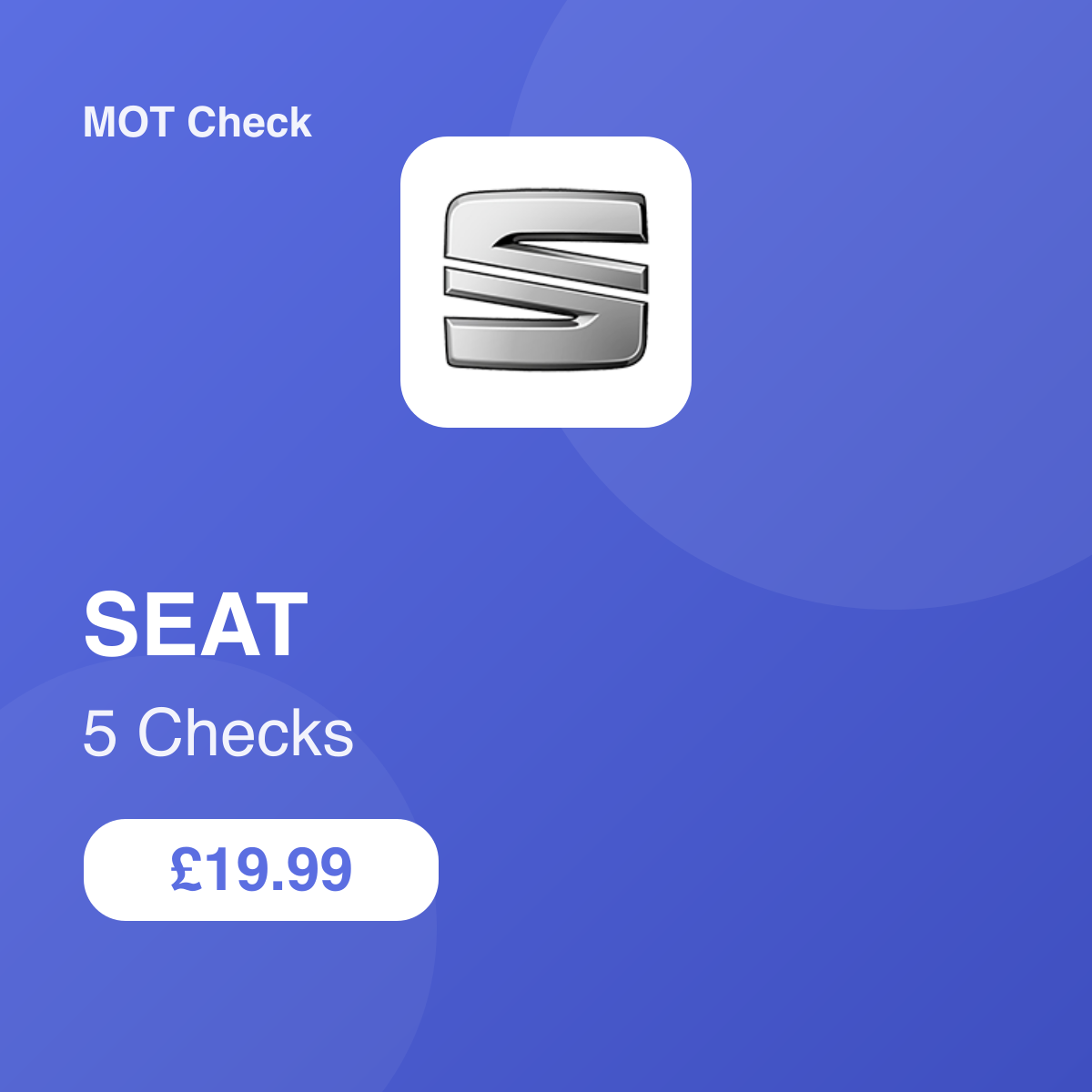 5 SEAT Checks