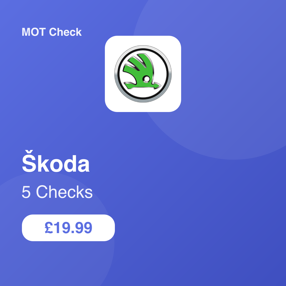 5 Škoda Checks