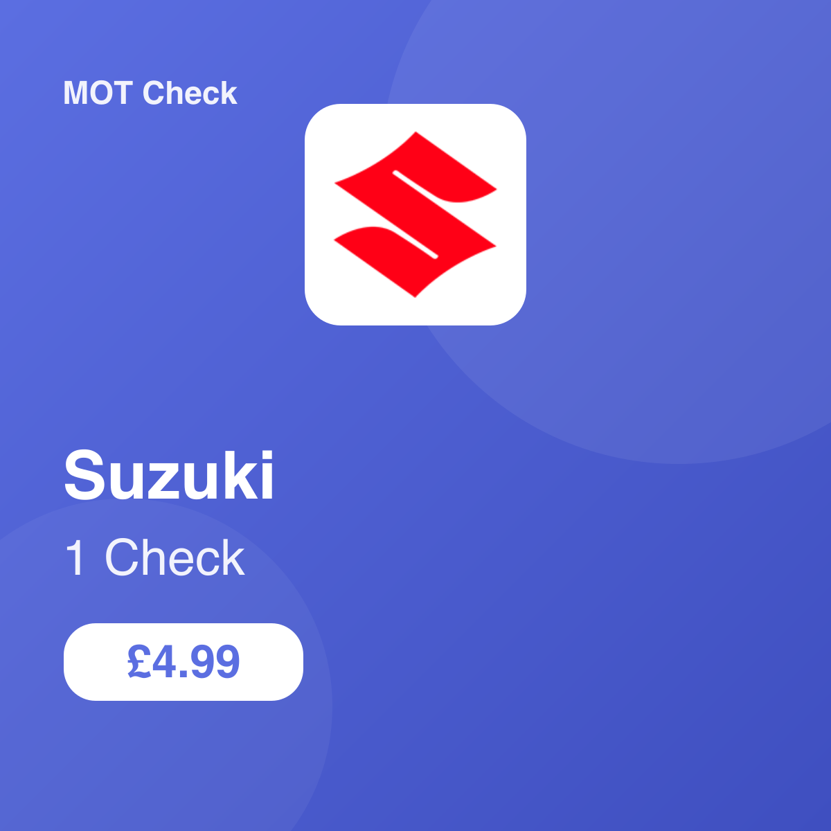 1 Suzuki Check