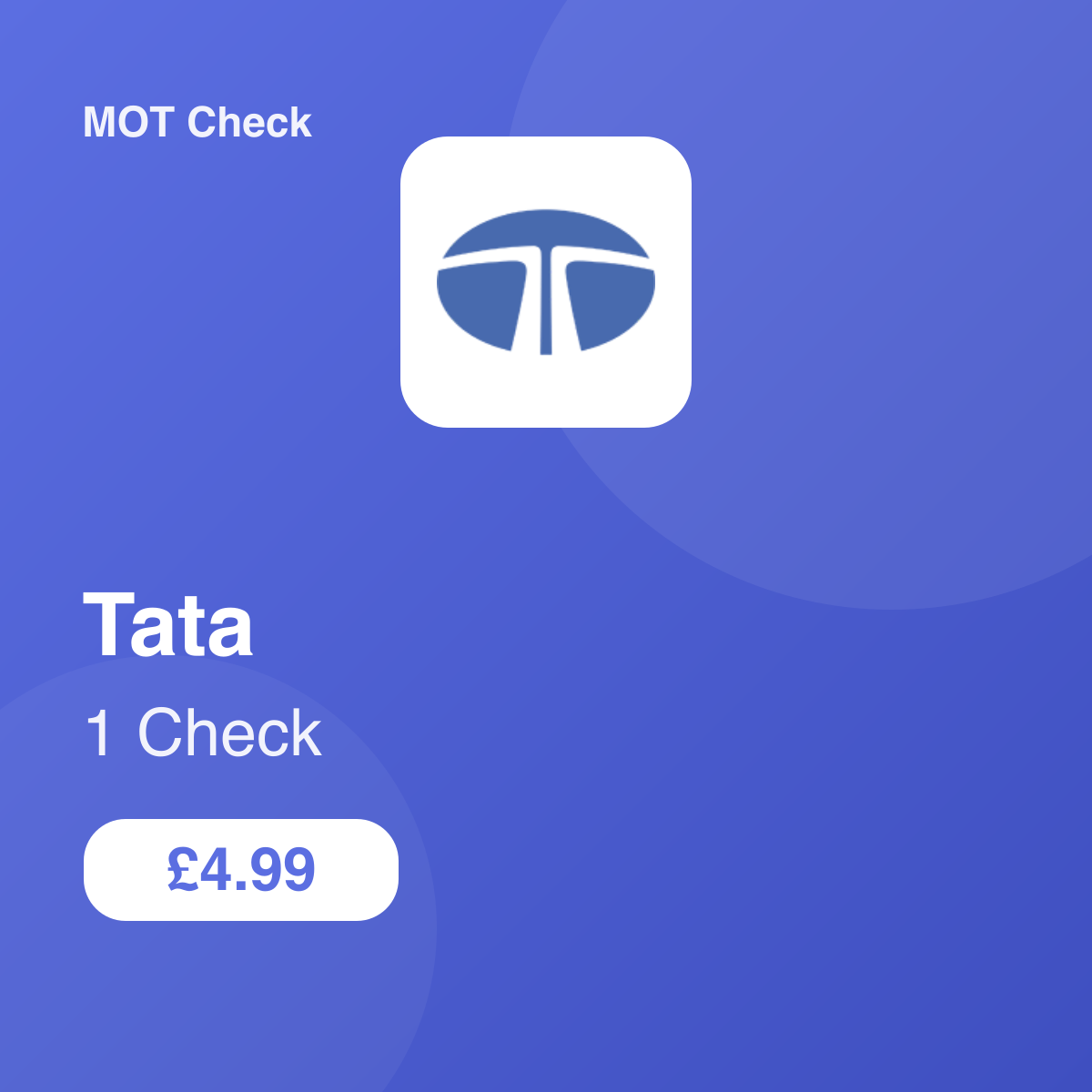 1 Tata Check