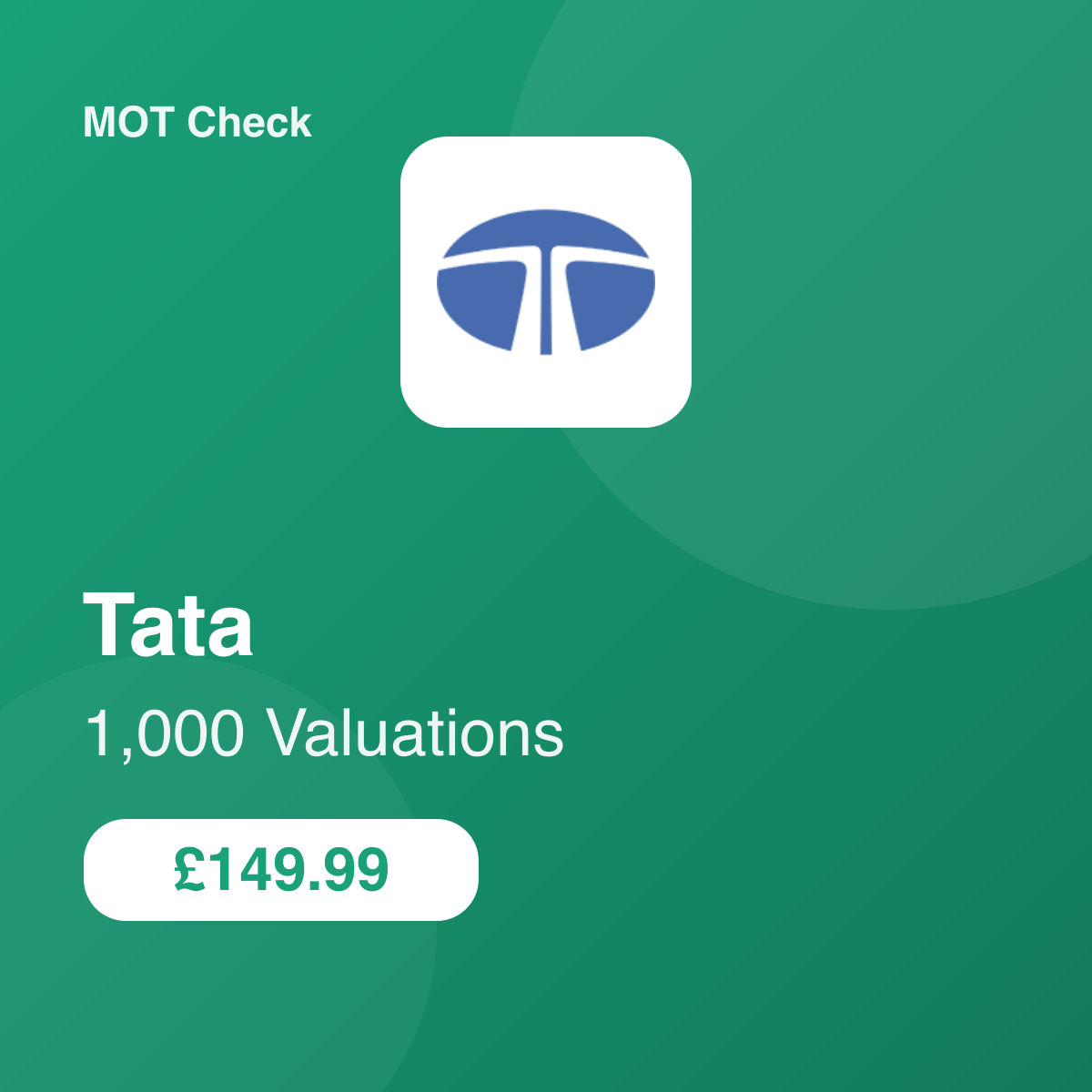 1000 Tata Valuations