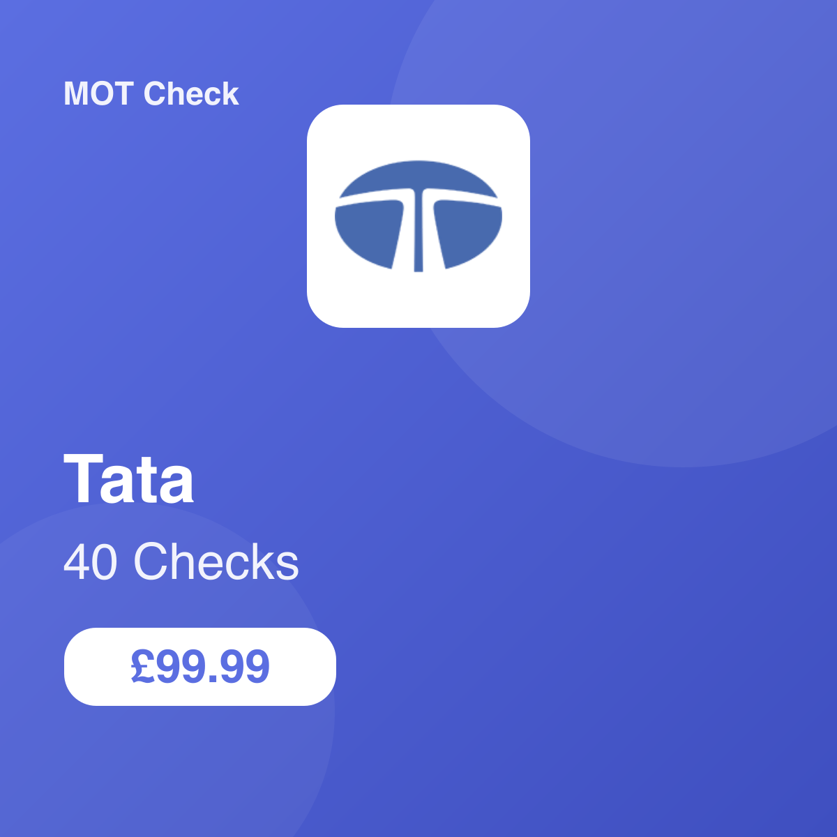 40 Tata Checks