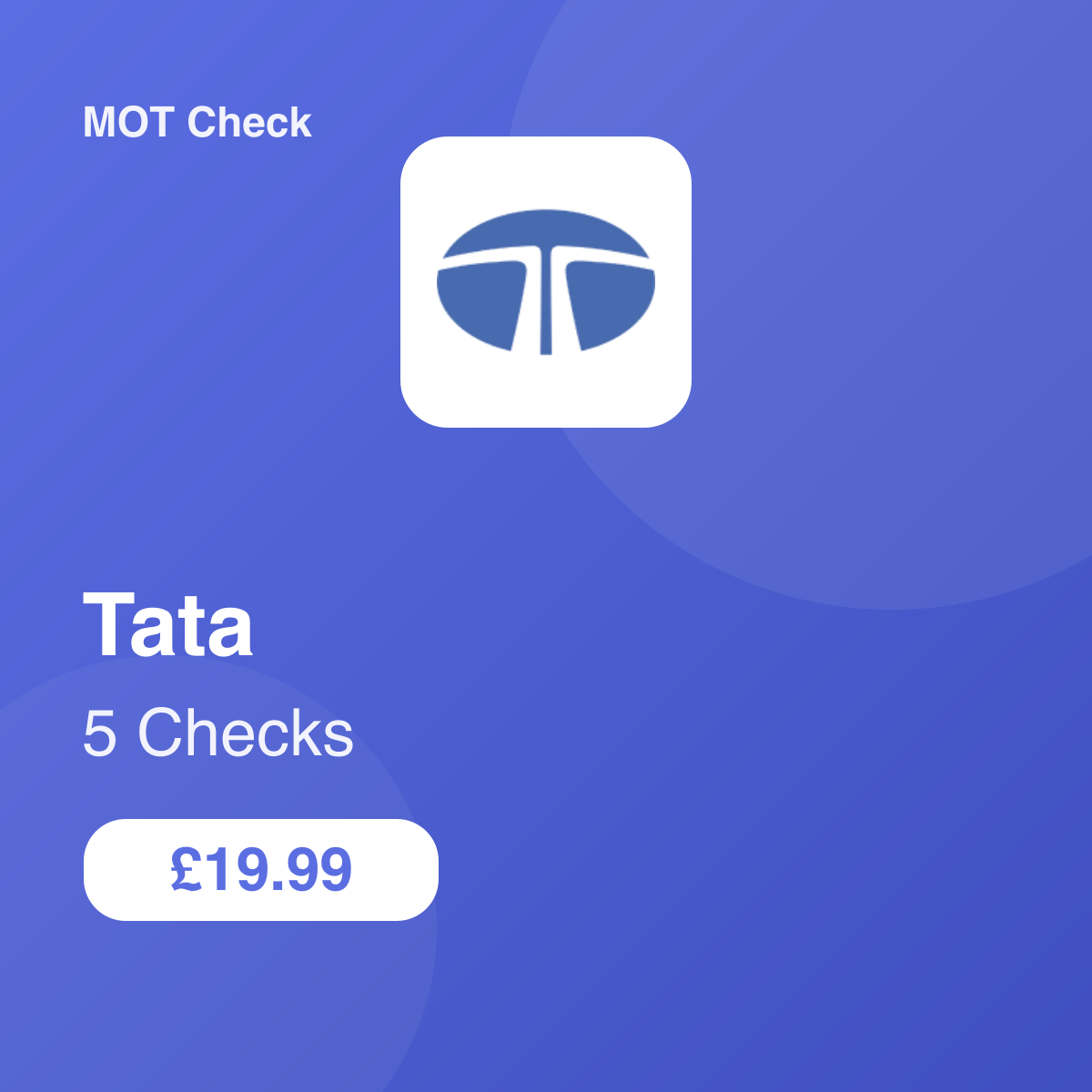 5 Tata Checks